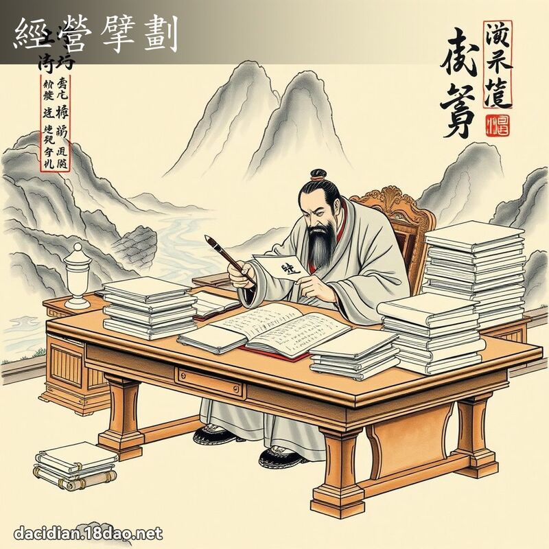 经营擘划 配图