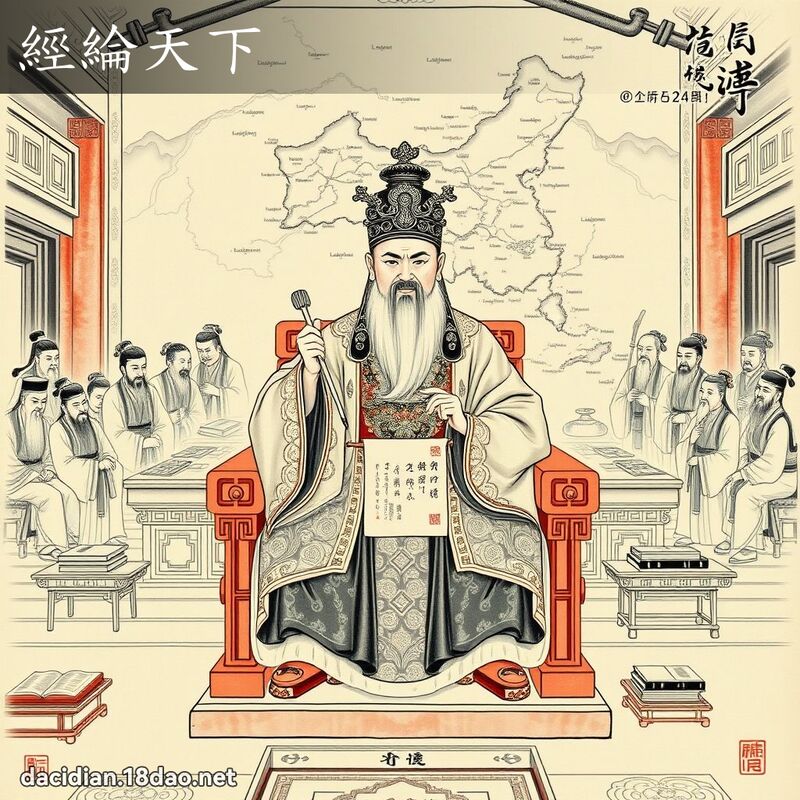 经纶天下 配图