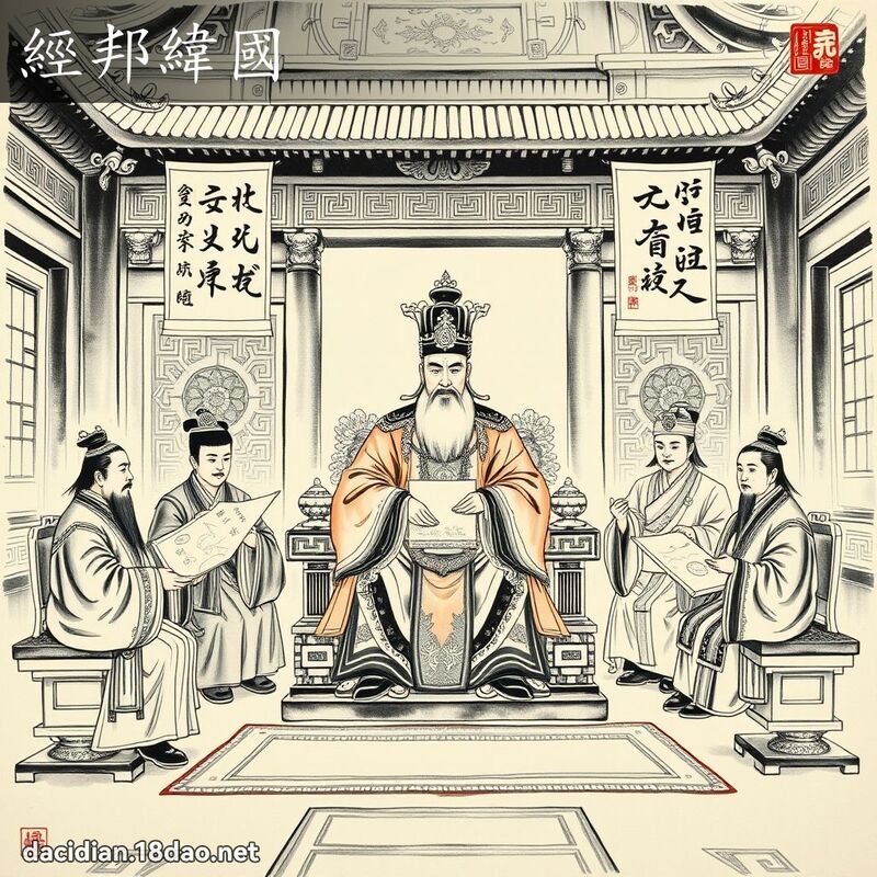 经邦纬国 配图