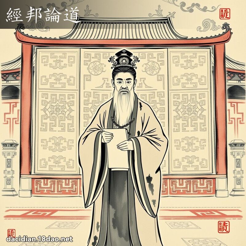 经邦论道 配图