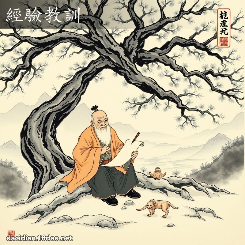 经验教训 配图