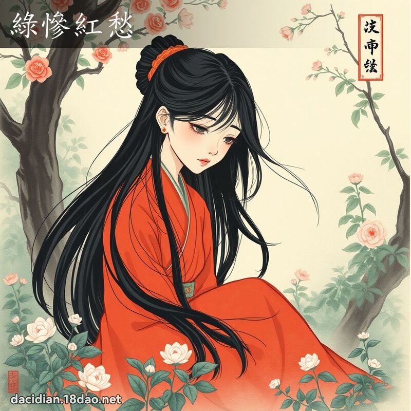 绿惨红愁 配图