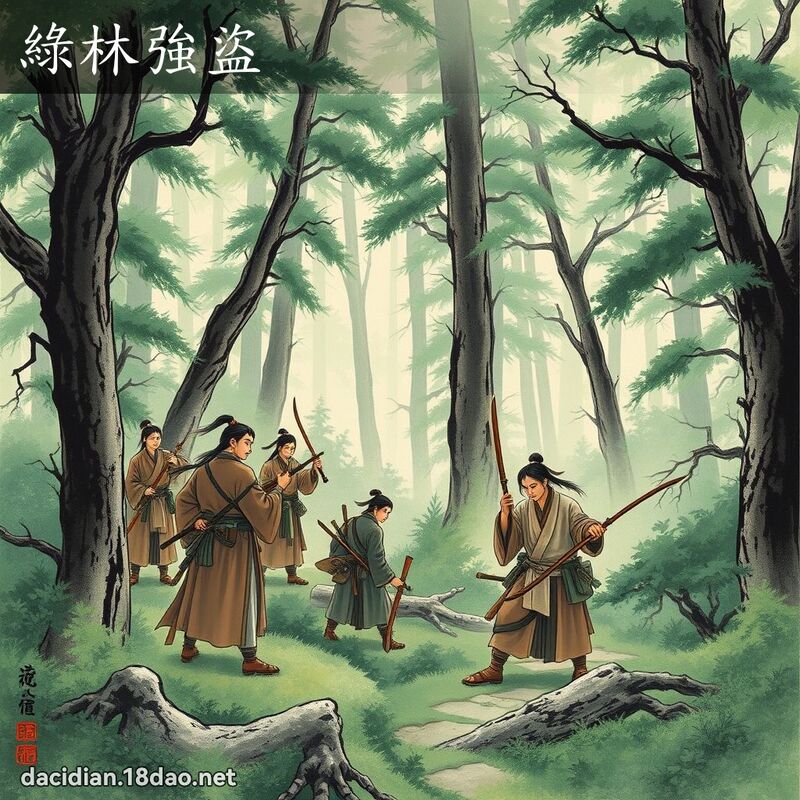 绿林强盗 配图