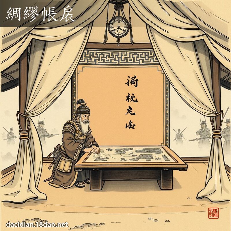绸繆帐扆 配图