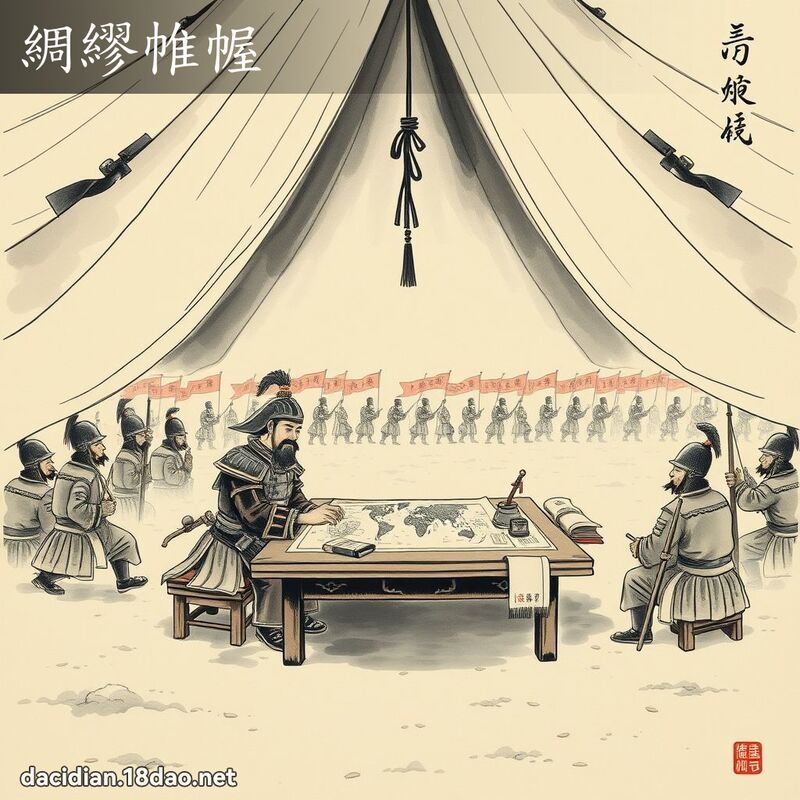 绸繆帷幄 配图