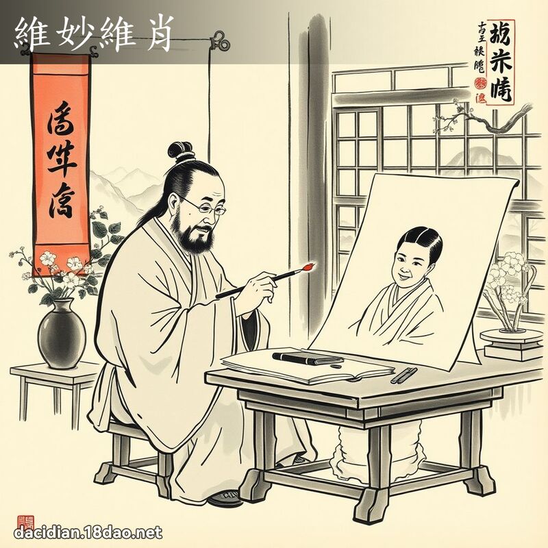 维妙维肖 配图