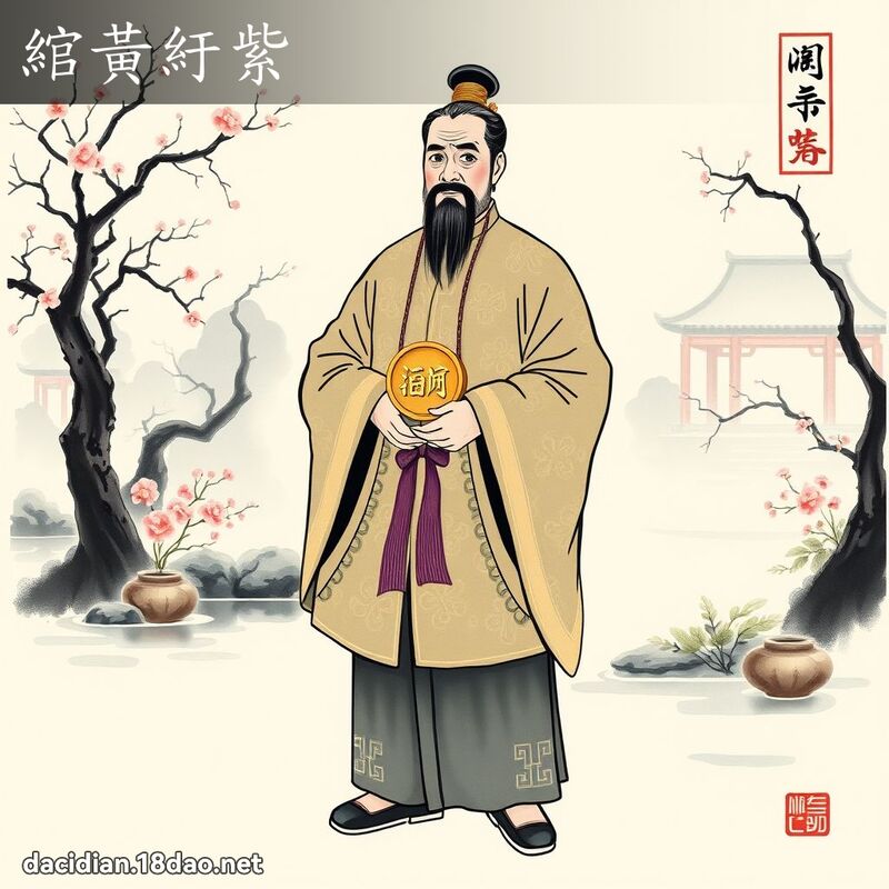 綰黄紆紫 配图