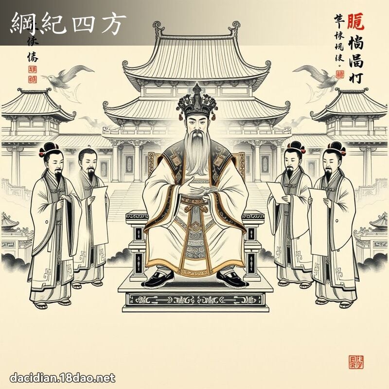 纲纪四方 配图
