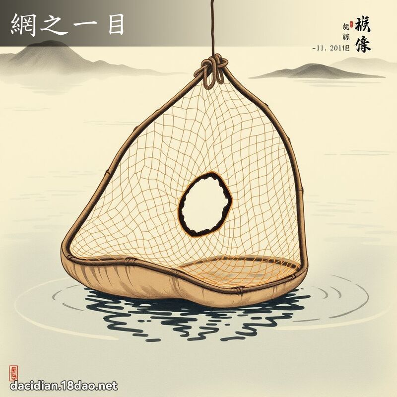 网之一目 配图