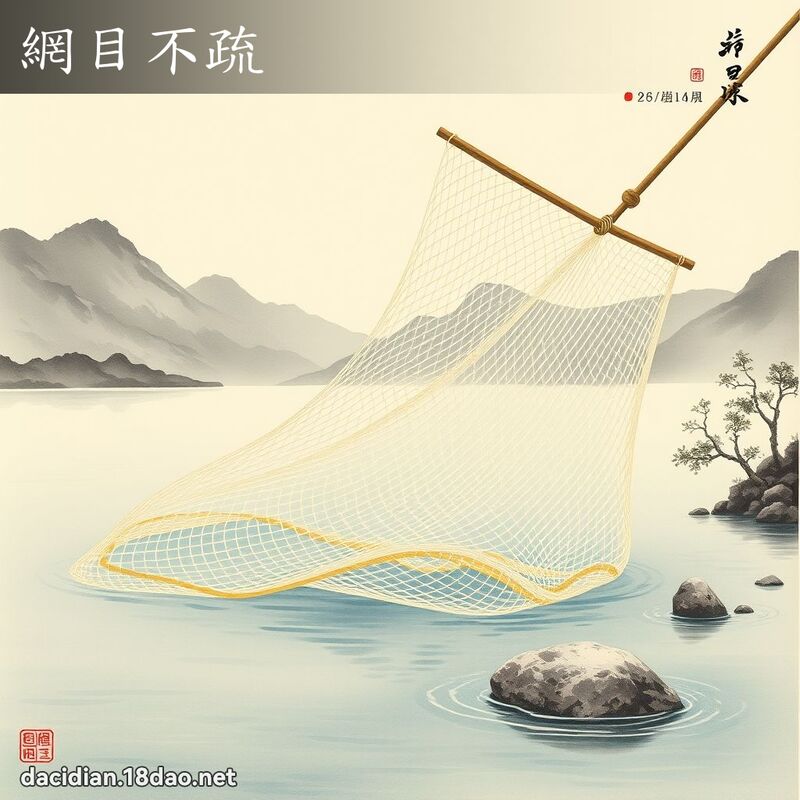 网目不疏 配图