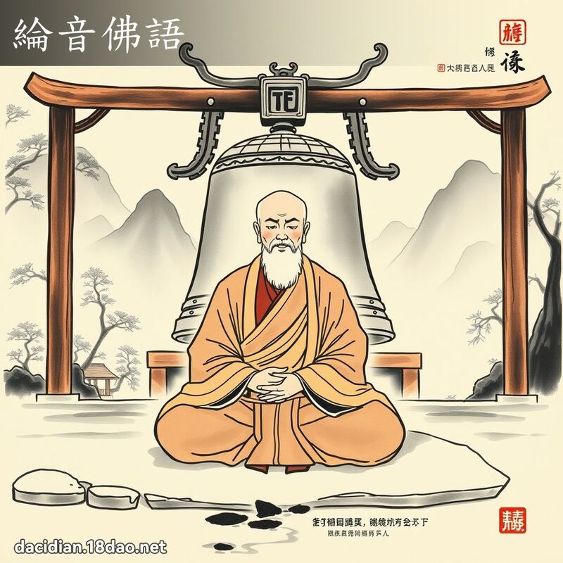 纶音佛语 配图