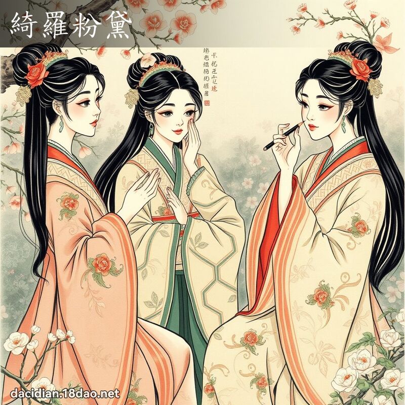 綺罗粉黛 配图