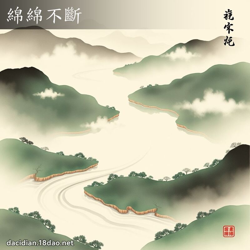 绵绵不断 配图