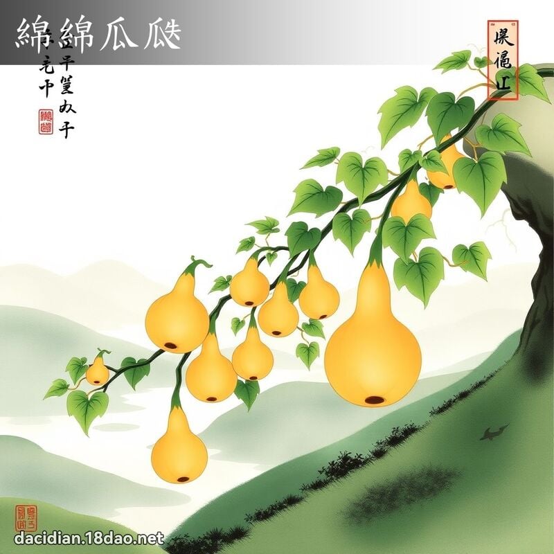 绵绵瓜瓞 配图
