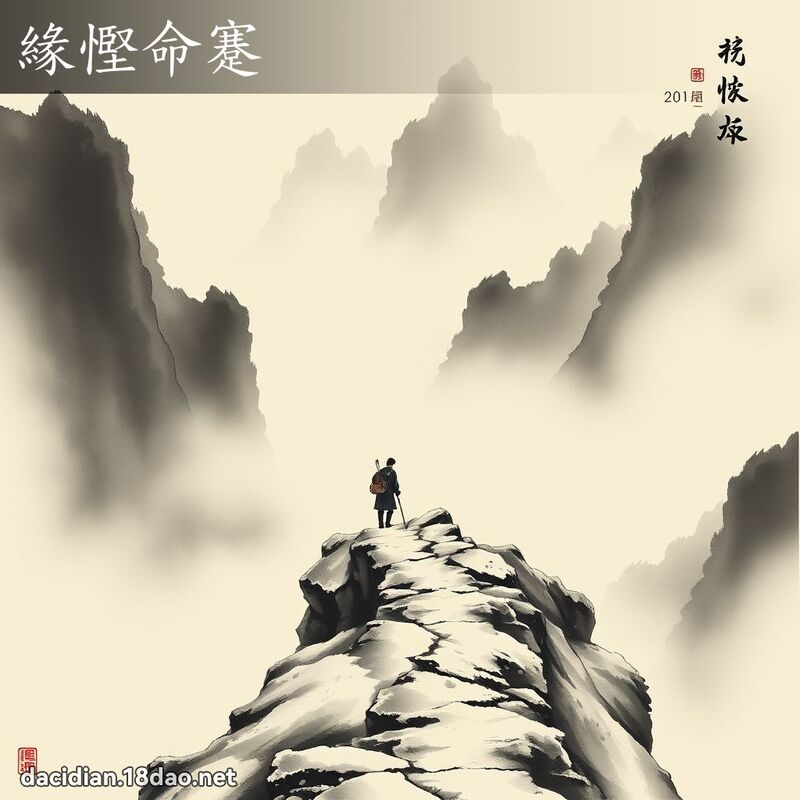 缘慳命蹇 配图