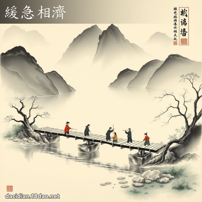 缓急相济 配图