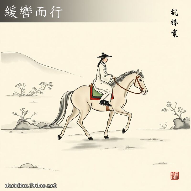 缓轡而行 配图