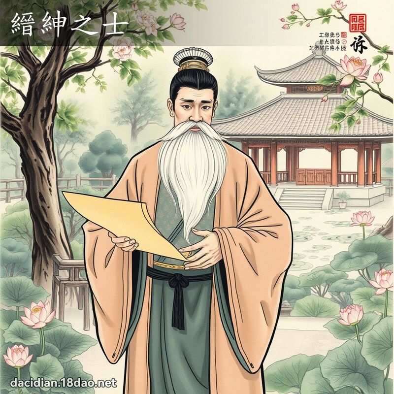 縉绅之士 配图