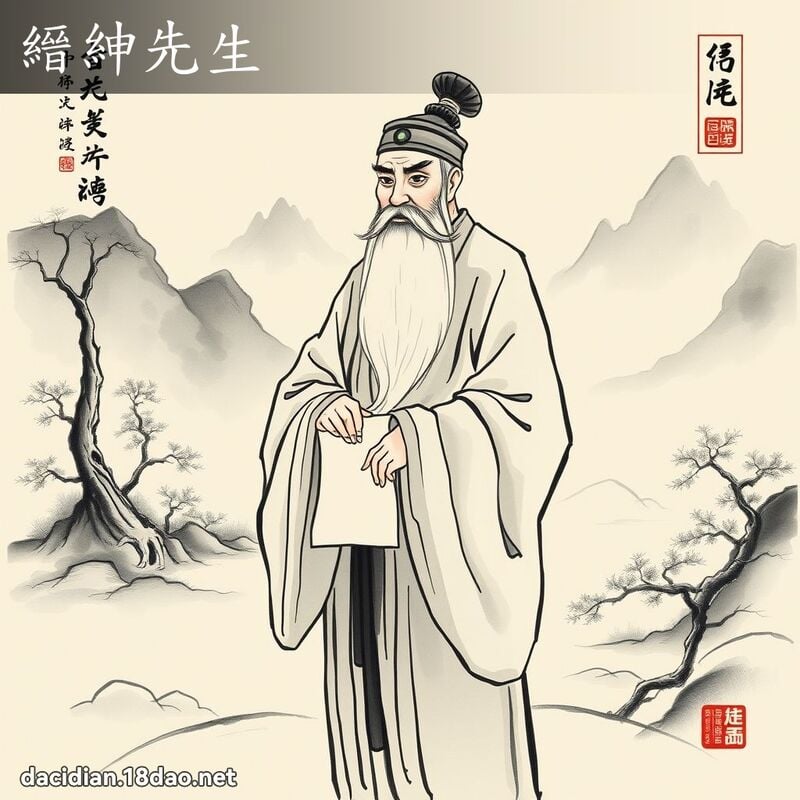 縉绅先生 配图