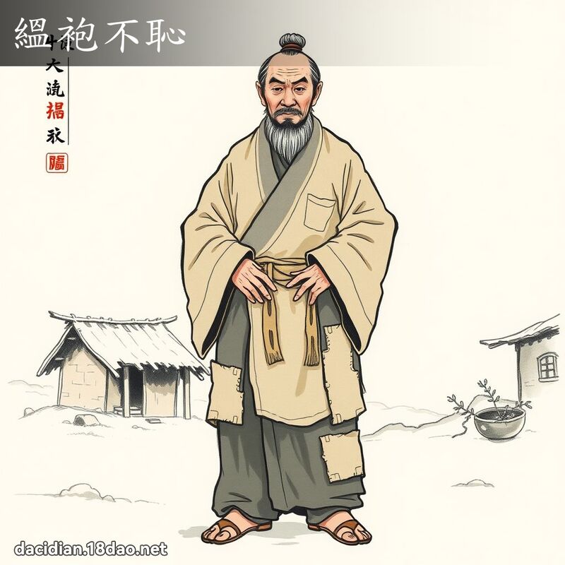 縕袍不耻 配图