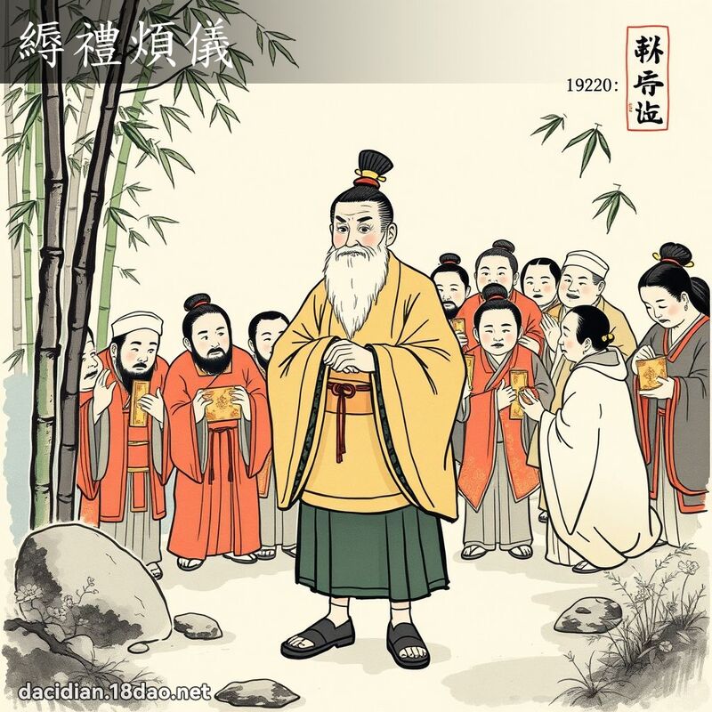 縟礼烦仪 配图