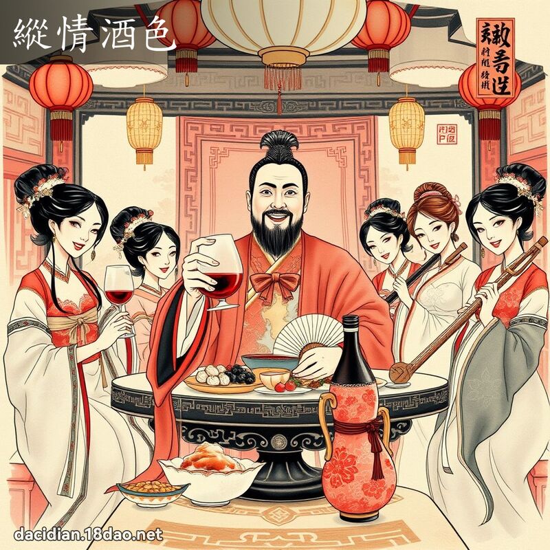 纵情酒色 配图