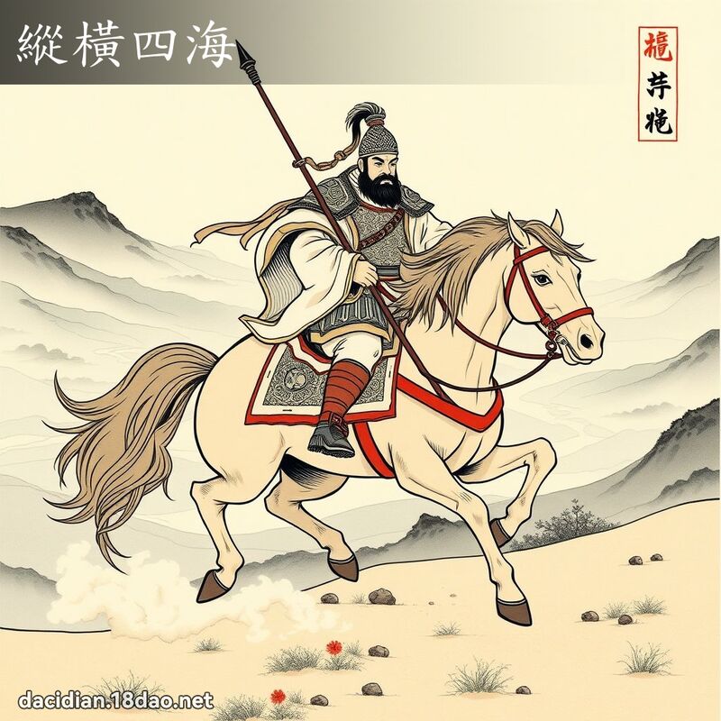 纵横四海 配图