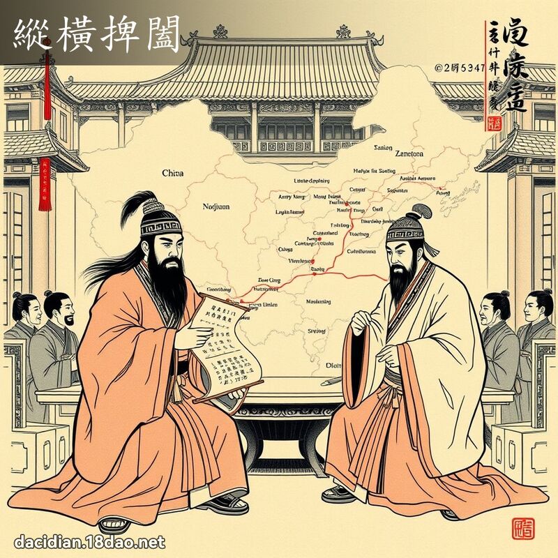 纵横捭闔 配图