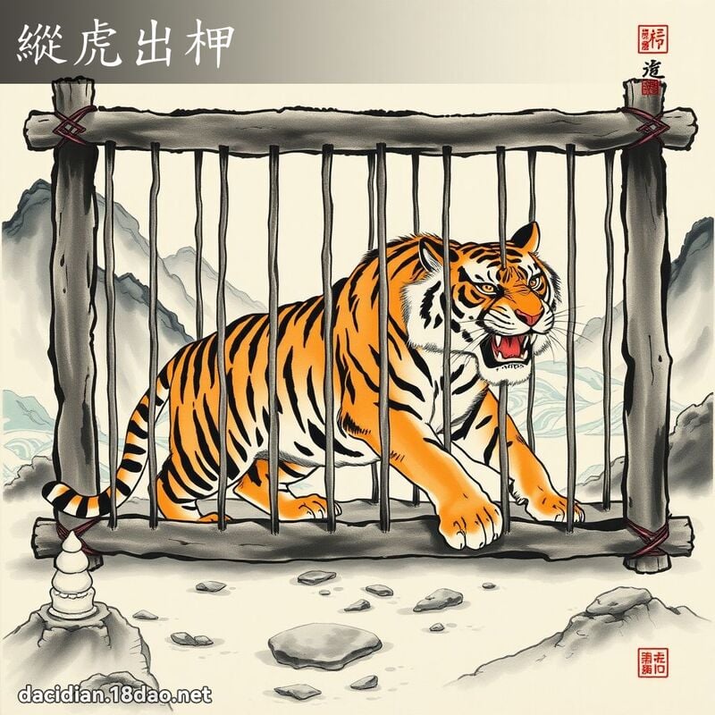 纵虎出柙 配图