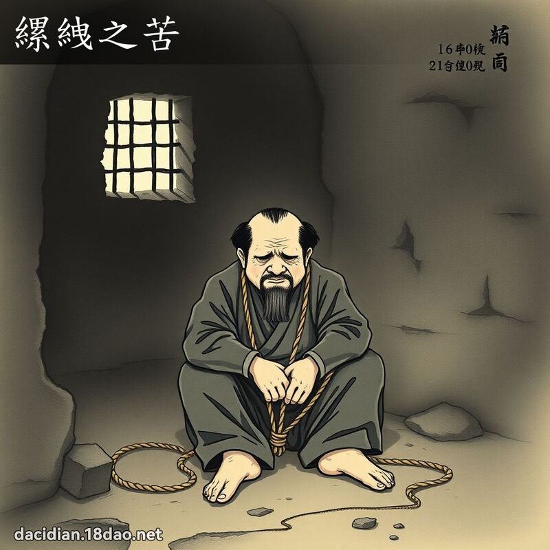 縲絏之苦 配图