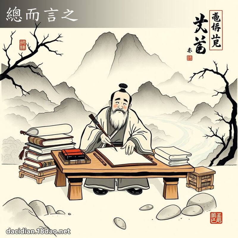 总而言之 配图