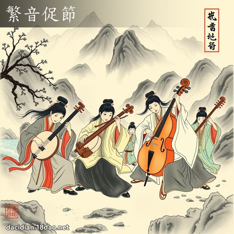 繁音促节 配图