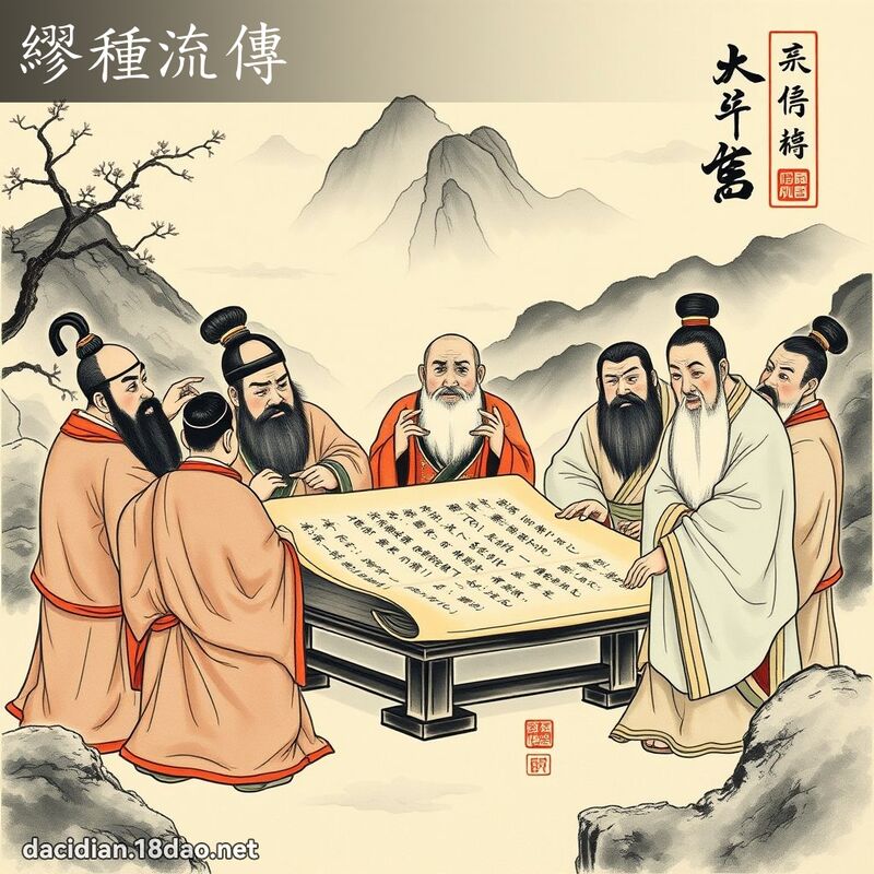 繆种流传 配图