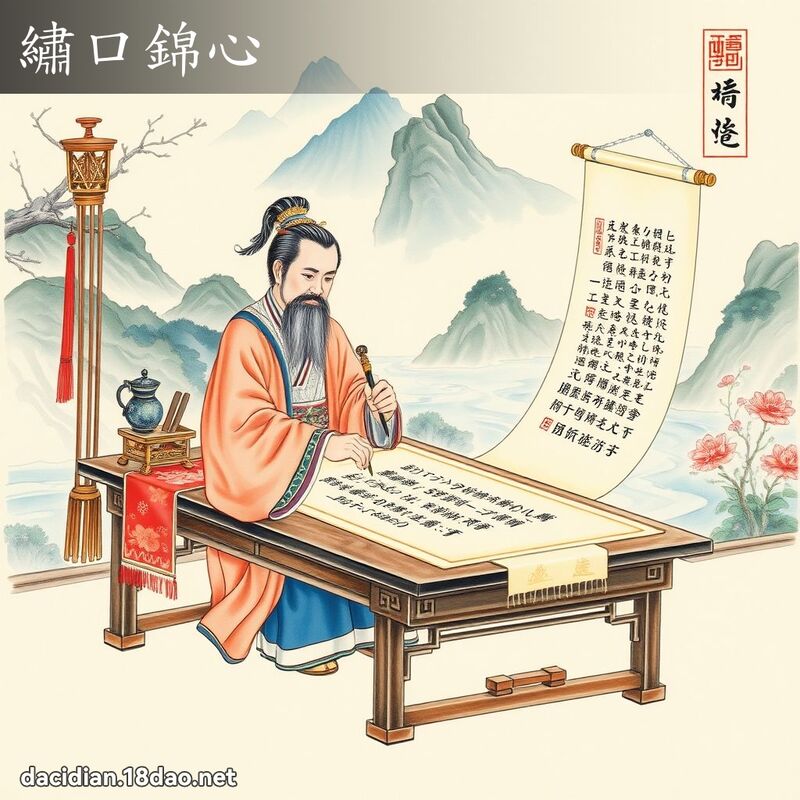 绣口锦心 配图
