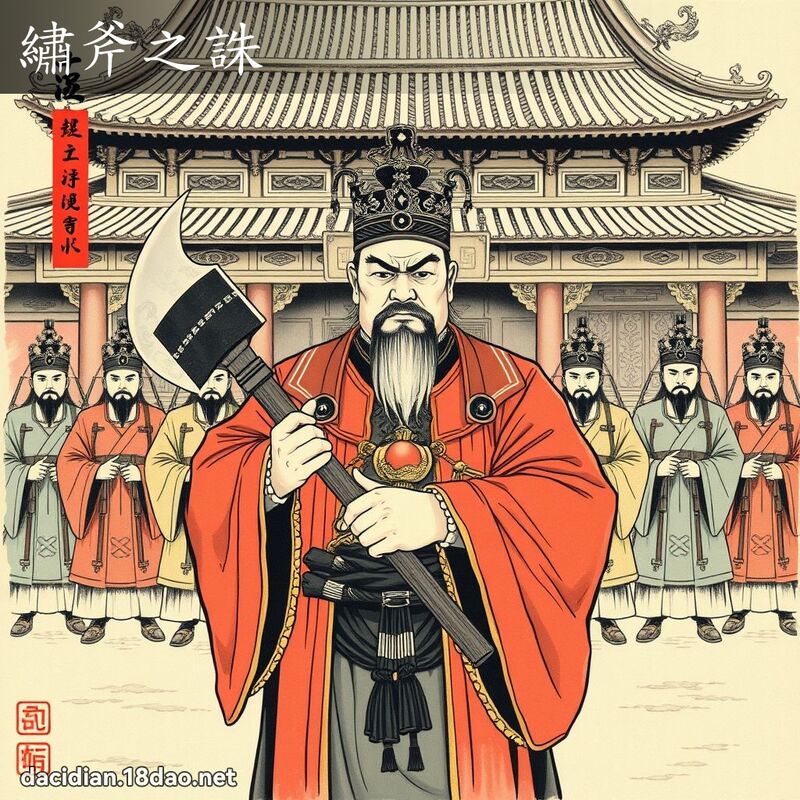绣斧之诛 配图