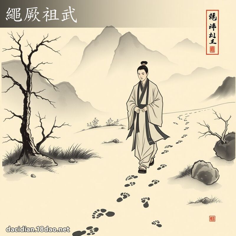 绳厥祖武 配图