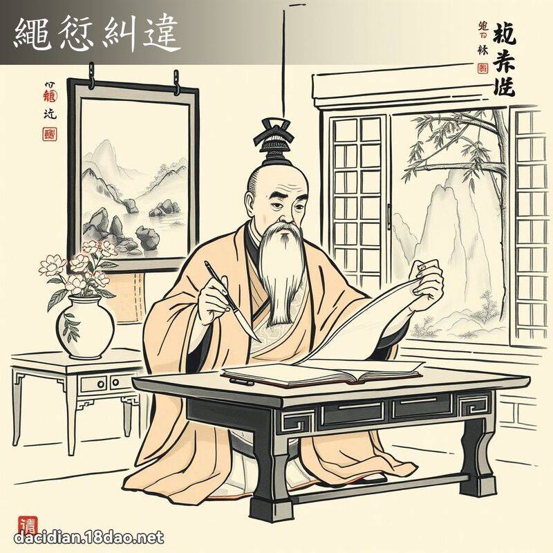 绳愆纠违 配图