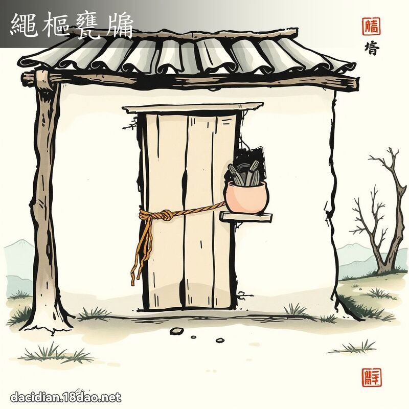 绳枢瓮牖 配图