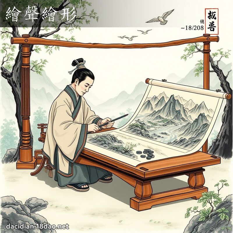 绘声绘形 配图