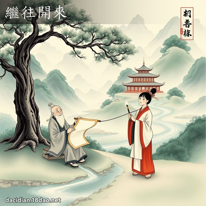 继往开来 配图