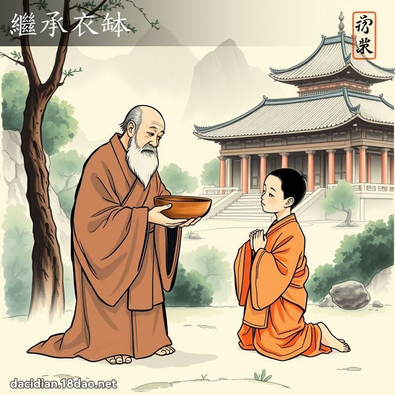 继承衣钵 配图