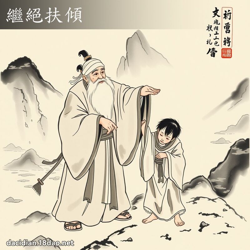 继绝扶倾 配图
