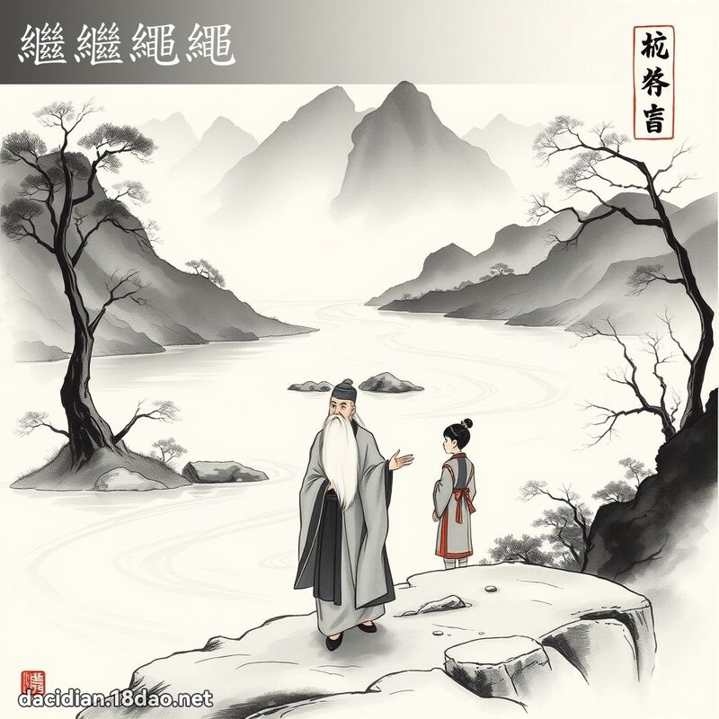 继继绳绳 配图