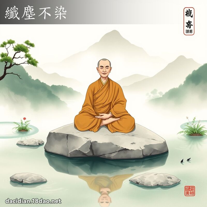 纤尘不染 配图