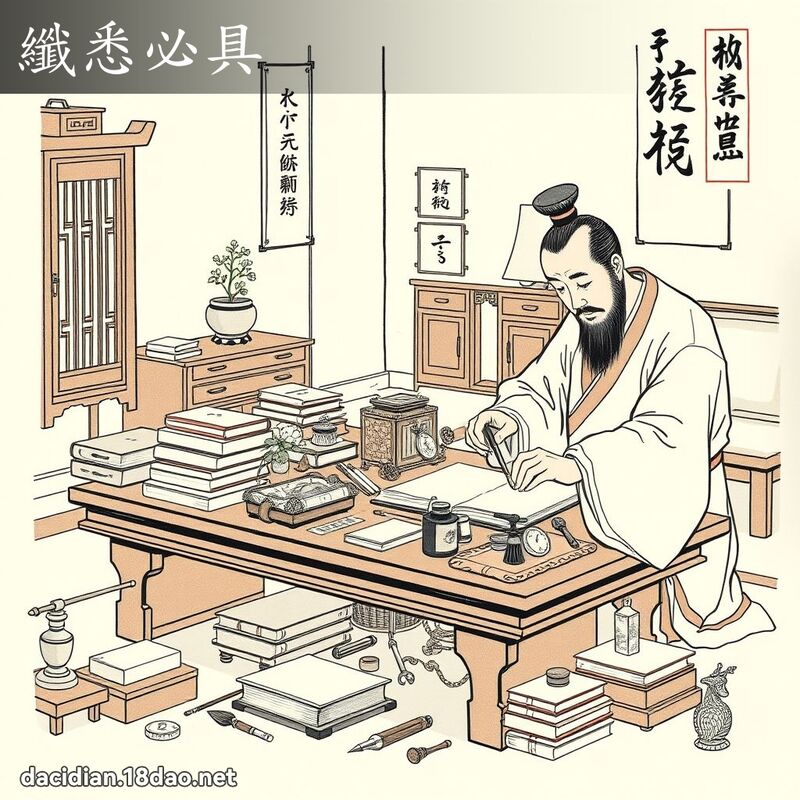 纤悉必具 配图