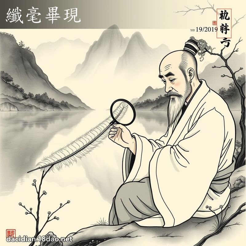 纤毫毕现 配图