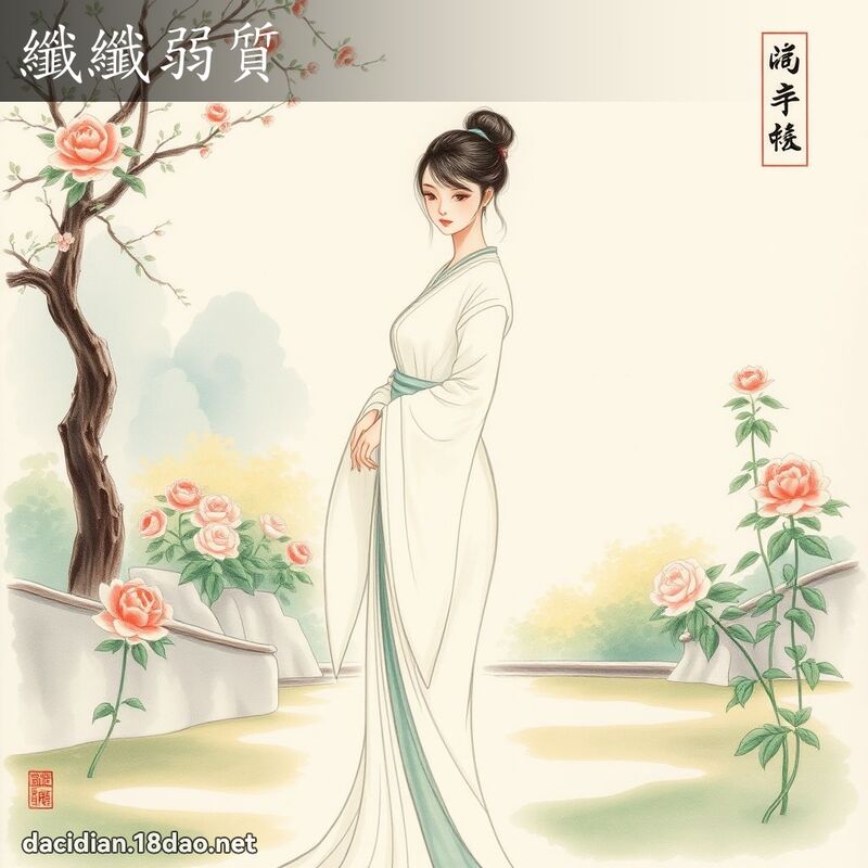 纤纤弱质 配图