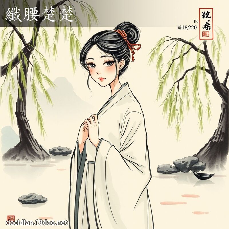纤腰楚楚 配图