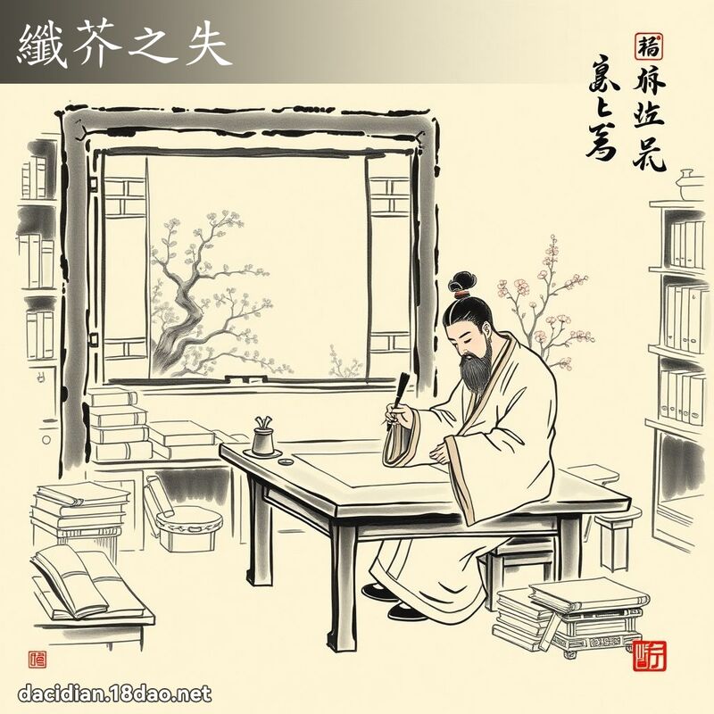 纤芥之失 配图