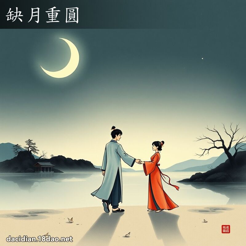 缺月重圆 配图